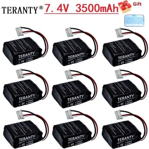 Original 7.4V 3500mAh Li-Po Battery for iRobot braava 380 380t 381Mint 5200c 2800 mAh 7.2v Rechargeable battery 1-10Pcs