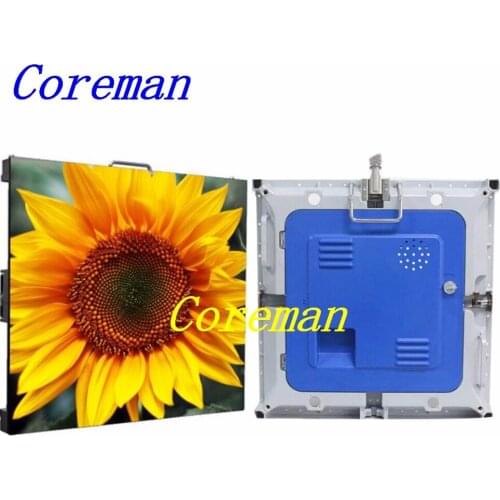 Coreman P8 high definition Full color SMD rental LED display P8 displaying video and animation P2.5 P3 P4 P5 HD led module