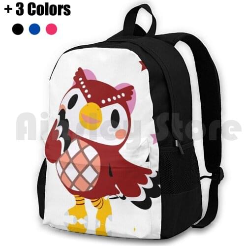 Celeste Animal Outdoor Hiking Backpack Riding Climbing Sports Bag Animal Video Games Celeste Cute Owl Stars