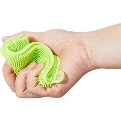 Silicone Wash Dish Brush Multipurpose Antibacterial Cleaning Kitchen Tool Scrubber SCIE999
