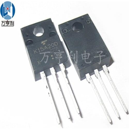 TK15A20D K15A20D TO-220F New and Original 10pcs/Lot