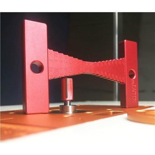 Woodworking High Precision Height Gauge 5-36.5mm Router Table Electric Circular Saw Engraving Machine Measuring Tools Ruler