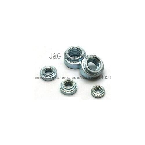 Wkooa Round nuts Metric self clinching nuts Pressure riveting nuts S-M2-2 1000 pieces