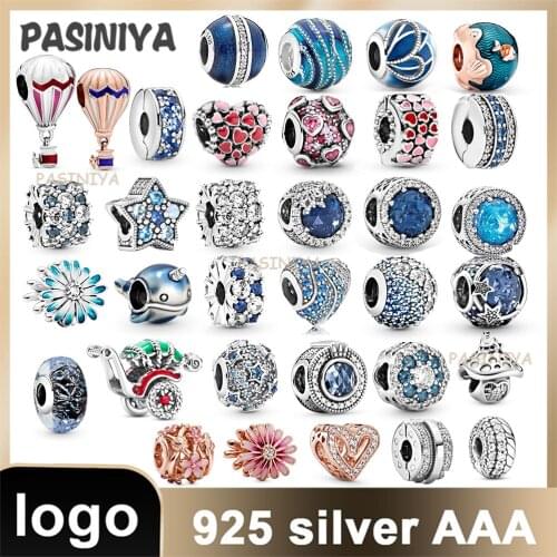 100% 925 Sterling Silver Charm Bracelet Making Diy Stone for Momen Chinese Factory Original Wholesale Charms for Jewelry Making