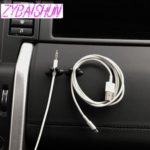 8pcs. Multipurpose kit clip guide line organize USB data clip for Opel Astra VAUXHALL MOKKA Zafira Insignia Vectra Antara