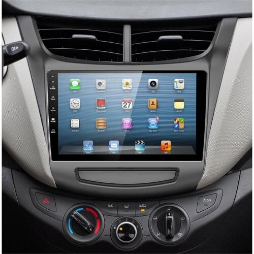 9 Inch Car Fascia For Chevrolet Sail Fascias Audio Fitting Adaptor Panel Frame Car DVD Frame Dashboard