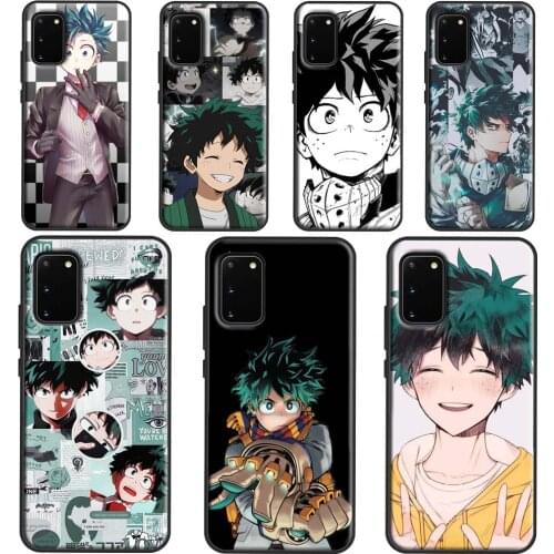 Deku Izuku Midoriya My Hero Academia For Samsung S20 Ultra S8 S9 S10 Plus Case For Galaxy Note 20 Ultra Note 10 Plus 9 Coque