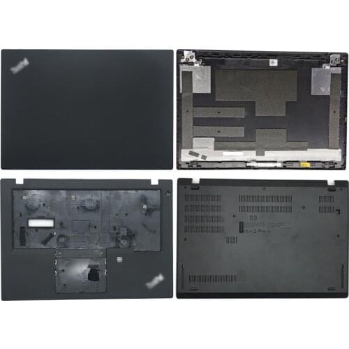 For Lenovo ThinkPad L490 Black LCD Back Cover/Palmrest/Bottom Case