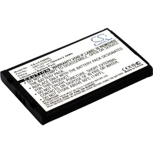 CS 700mAh/2.59Wh battery for LG 672,C2000,C3300,C3310,C3320,CG225,CG300,CU320,G1600,LG 225 ACGA0012601,SBPL0076308