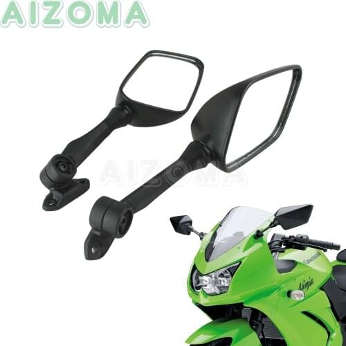 For Kawasaki Ninja ZX6R 636 Motorcycle Mirrors Black Rearview Side Mirror For Kawasaki Ninja 300R / EX300 ABS 2013-2015 2014