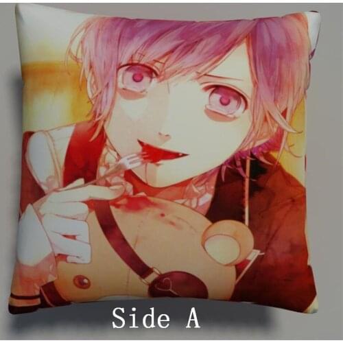 Diabolik Lovers Anime Two Side Pillowcases Hugging Pillow Cushion Case Cover Otaku Cosplay Gift New 531