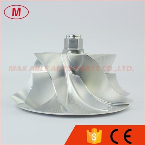 GTX3071 54.70/72.00mm 5+5 blades high performance point milling turbo milling/aluminum 2618/billet compressor wheel