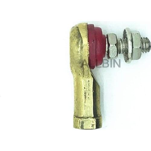 For KOMATSU PC HITACHI ZX CATERPILLAR CAT KOBELCO SK DAEWOO HYUNDAI throttle rod cable copper ball head excavator accessories