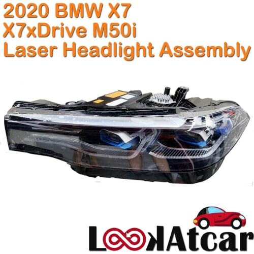 For BMW X7 X7xDrive M50 2020 Laser Headlight Assembly Original Car Light OEM
