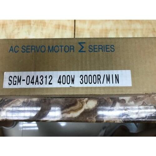 New in box and original yaskawa 400w ac servo motor SGM-04A312 ac servo motors