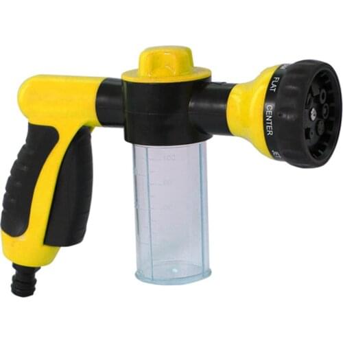 High Pressure Foam Sprayer Garden Water Hose Foam Nozzle Soap Dispenser Gun for Car Washing Pets Shower Plants Watering