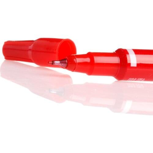 Permanent Marker Doubled Headed Hook Line Fine/Thick Pen Ink Tool Waterproof