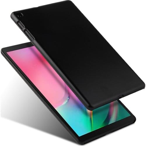 Plastic Hard PC Back Funda Capa Shell Case Cover For Samsung Galaxy Tab A 10.1 2019 T510 T515 SM-T510 SM-T515 Coque +Film +Pen