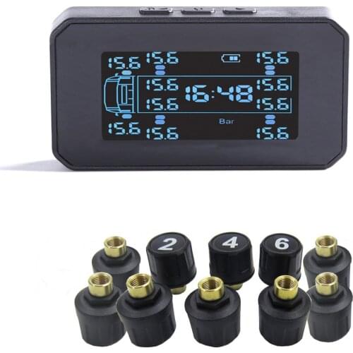 10 wheel truck model wholesale price full viewing angle LCD screen smart tire pressure monitorTire pressure monitor