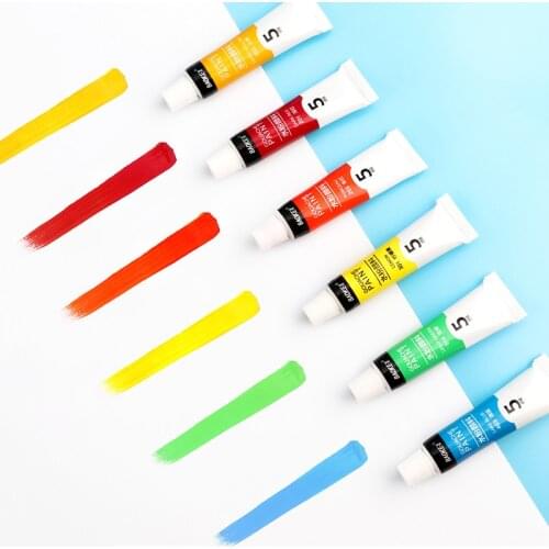 12 Pcs A Box of Baoke WP804 Acrylic Paint Set 12 Color DIY Hand-painted Shoes Childrens Waterproof Bing Rare Small Box Drawing