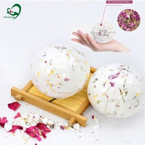 5 Pcs Yoni Detox Bath Bomb Aromatherapy Type Body Relax Vagina Cleaner Handmade Bathroom Bath herbs Ball Reduce Vaginal odor