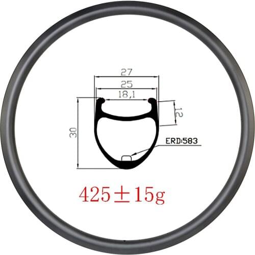 700c 30mm Clincher disc carbon rims 25mm wide U-shape UD 3K 12K matte glosss hidden spoke hole 16 18 20 21 24 28 32 36 road bike