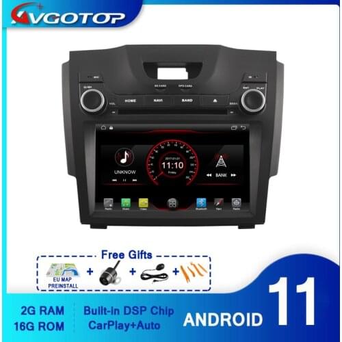 AVGOTOP Android 10 Wince Car Radio DVD Player For CHEVROLET S10 2G 16G Vehicle GPS Multimedia