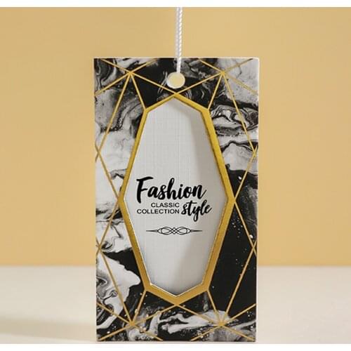 Free shipping hangtag garment label swinger shirt tag cheap price Accept custom Vintage Printing Paper Hang tags for Clothing