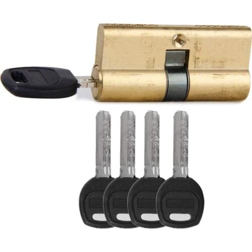 65 MM 32.5 / 32.5 Barrel Door Lock with 7 Key Brass Cylinder