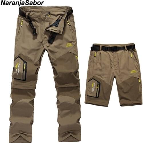 NaranjaSabor Men's Military Trousers