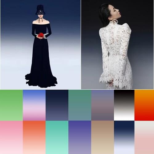 Solid Color Photography Background Solid Color Gradient Backdrop for Kids Adult Portrait Photographic Studio Photo Backgrounds