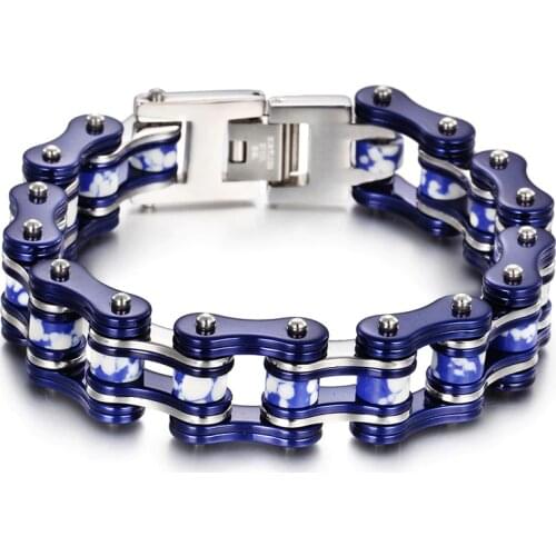 Selling stainless steel motorcycle bracelet titanium steel bicycle bracelet men domineering jewelry