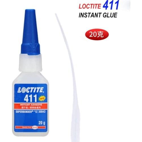 20ml Super Glue 411 Instant Strong Glue Bond Leather Wood Rubber Metal Glass Cyanoacrylate DIY Adhesive Nail Gel Gadgets