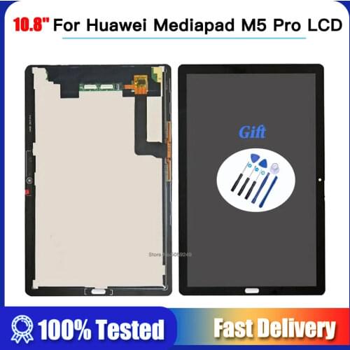 High Quality For Huawei Mediapad M5 Pro 10.8'' CMR-AL19 CMR-W19 CMR-W09 LCD display + touch screen digitizer assembly Replace