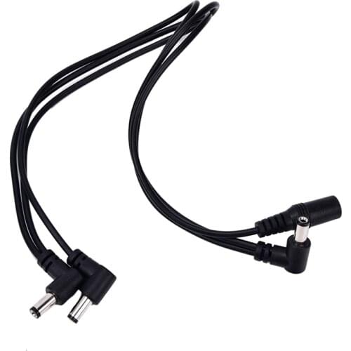 3 Ways Daisy Chain Multi-interface 1 To 3 Cable Cord Copper Wire For Guitar Effects Power Supply Adapter