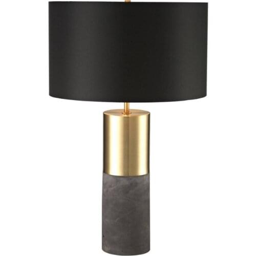 American postmodern model room cement column decoration atmosphere design soft decoration designer personality desk lamp