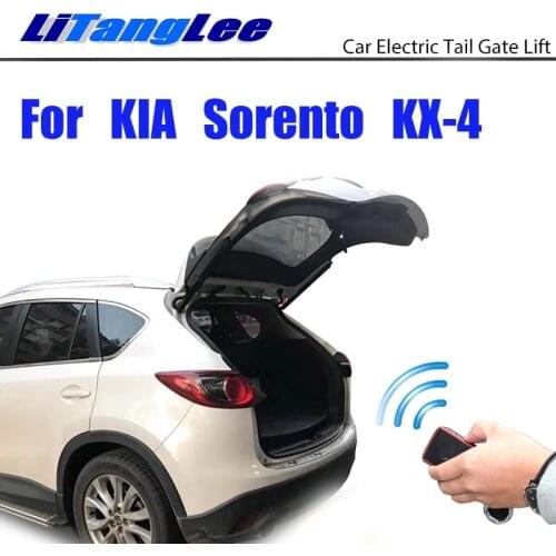 LiTangLee Car Electric Tail Gate Lift Trunk Rear Door Assist System For KIA Sorento KX-4 2014~2020 Original Key Remote Control