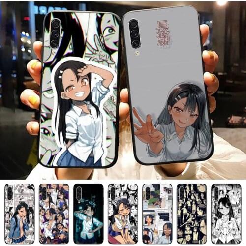 Nagatoro san anime aesthetic Phone Case For Samsung galaxy A S note 10 7 8 9 20 30 31 40 50 51 70 71 21 s ultra plus