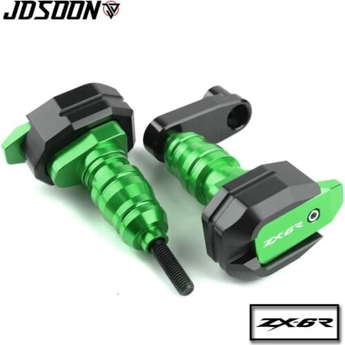 For Kawasaki ZX6R ZX 636 6R Frame Slider Pad Crash Engine Guard Falling Protection 2005 2006 2007 2008 Fairing Protector Motor