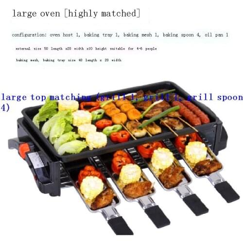 Parrilla De Kebab Electrique Mangal Malzemeleri Raclette Fire Pit Barbacoa Churrasqueira Barbecue for Outdoor Electric Bbq Grill