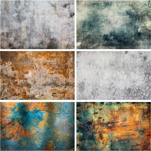 Photo Backdrops Surface Cement Wall Texture Gradient Solid Color Party Wallpaper Portrait Photographic Backgrounds Photo Studio