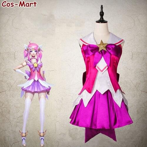 Game LOL The Lady Of Luminosity Cosplay Costume Female Fashion Combat Uniform Activity Party Role Play Clothing Custom-Make Any