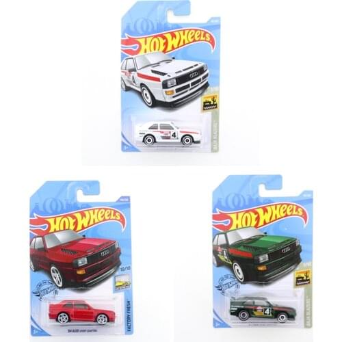 2019-43 Hot Wheels 1:64 Car 84 AUDI SPORT QUATTRO Mini Alloy Coupe Collector Edition Metal Diecast Model Cars Kids Toys Gift