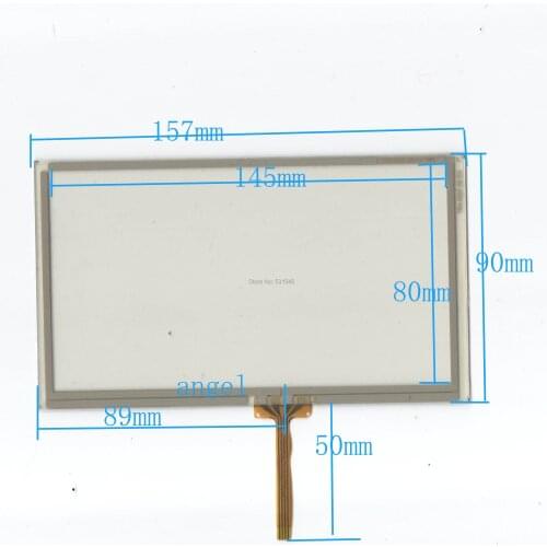 ZhiYuSun 6.2 line resistor Touch Screen handwritten 157*90mm TR4-065F-08
