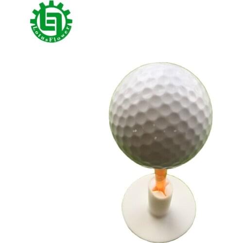 Lotusflower 4 Pcs/set 2017 New White Plastic Golf Tees Rubber Holder Golf Accessories Golf Practice Tee Golf Rubber Tees