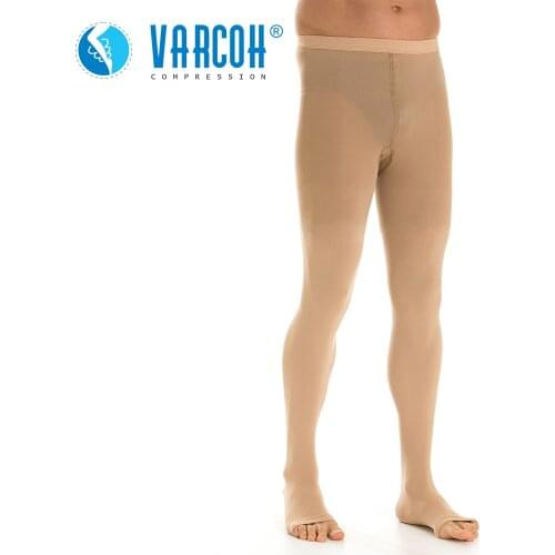 Medical Compression Pantyhose for Men Women 20-30 mmHg Graduated Stockings for Nurses Shin Splints Diabetic Flight Travel Edema