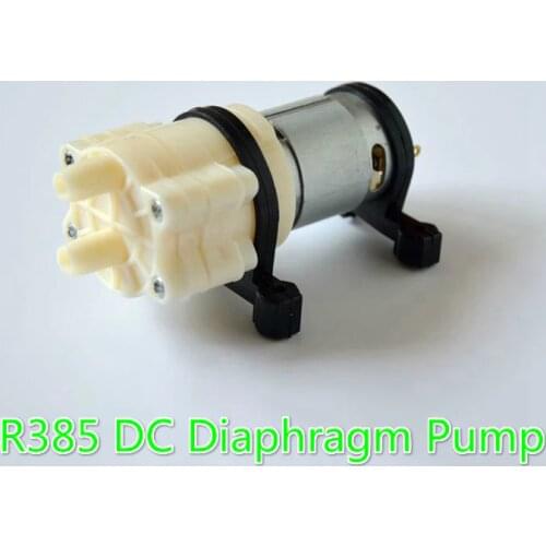 50PCS/LOT Aquarium R385 12V DC Diaphragm pump Electromagnetic stove kettle pumps water fish tank small micropump,1.5-2L/Min(6.8)