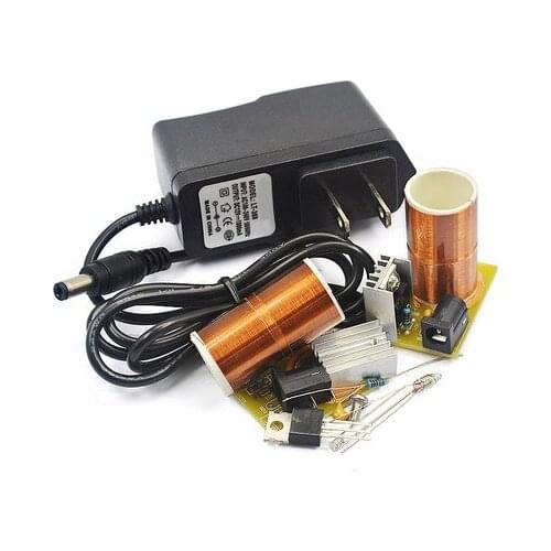 Mini tesla coil kit Magic props DIY Space Lighting Technology Electronic Production