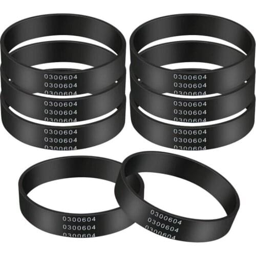 8 Pieces Vacuum Belt Replacement Belts Compatible for Oreck XL 0300604 Upright Vacuum Cleaner
