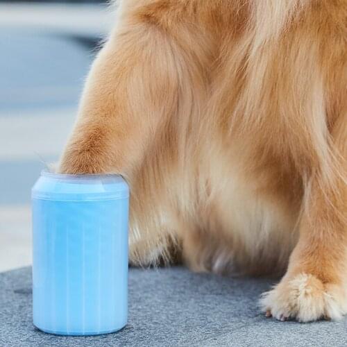 Dog Paw Cleaner Cup Soft Silicone Combs Portable Outdoor Pet towel Foot Washer Paw Clean Brush Quickly Wash Foot Cleaning Bucket